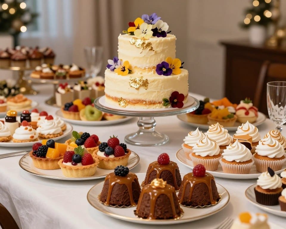 feestelijke desserts